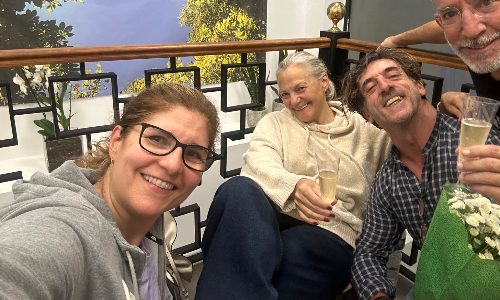 Javier, Cris y Mamen